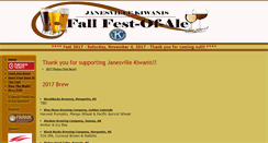 Desktop Screenshot of fallfestofale.com